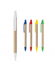 REMI. Guľôčkové pero z kraftového papiera